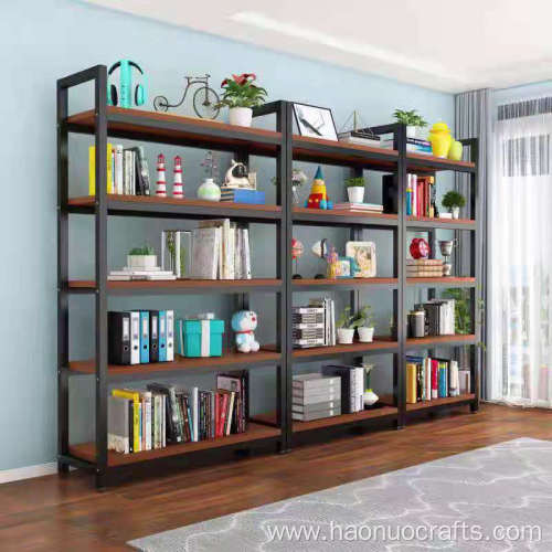 Simple bookshelf living room iron children's wall bookcase